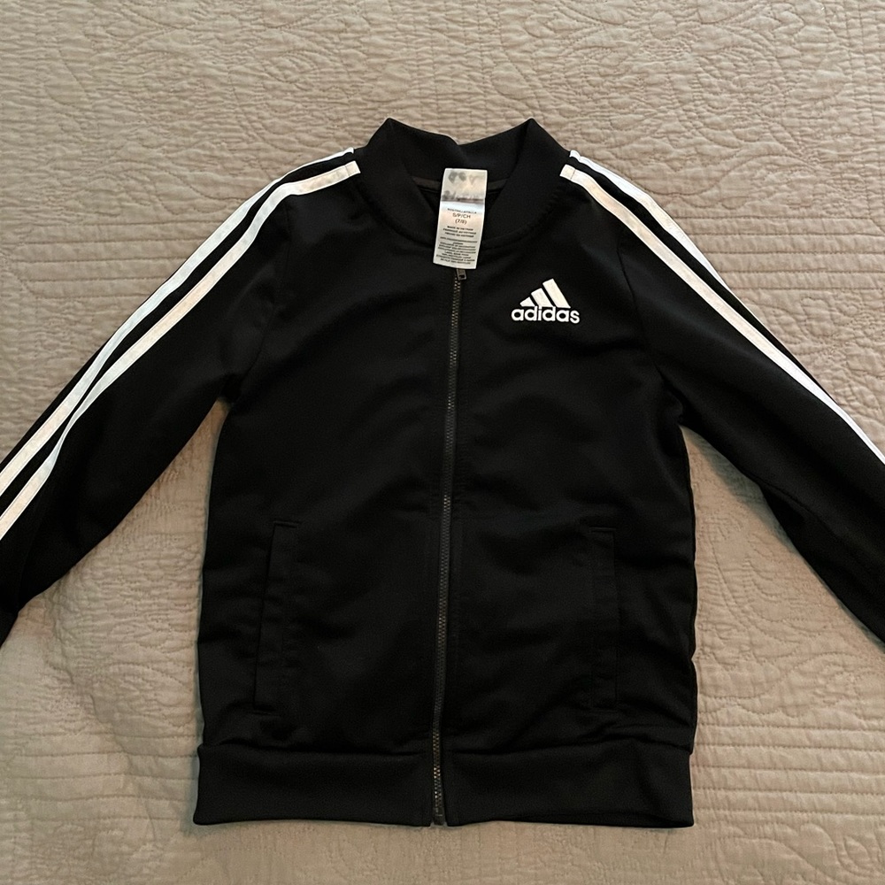 Kids Adidas warm up jacket.
